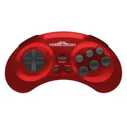Retro-Bit - SEGA MD 2.4G Crimson Red / Nintendo Switch