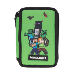 Stor – Minecraft – Filled Pencilcase – 3 compartments (166508520) / Toys