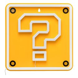 Super Mario LED Neon Wall Lamp Question Block 24 x 24 cm