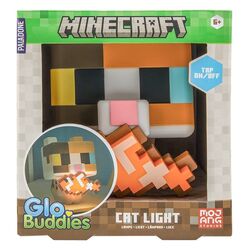 Minecraft GloBuddies Light Cat 15 cm