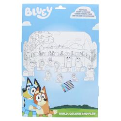 Bluey Colouring and Play World Set