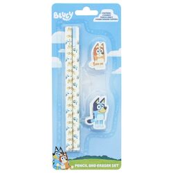 Bluey 4-Piece Stationery Set