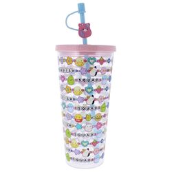 Squishmallows Tumbler with Straw Squish Squad 700 ml