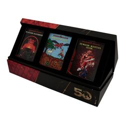 Dungeons & Dragons 50th Anniversary 1st Edition Book Cover Ingot Set / Fan Shop and Merchandise