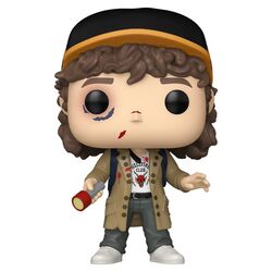 Stranger Things POP! TV Vinyl Figure Dustin Henderson (Battle Damaged) Exclusive 9 cm