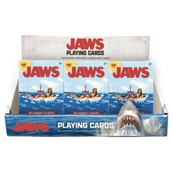 Jaws Playing Cards Display (12 Packs)