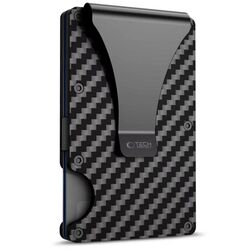 Tech-Protect Thorn RFID Carbon Wallet - Black
