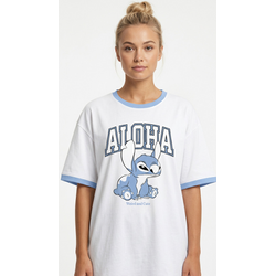 LILO & STITCH - Aloha Weird and Cute - Oversize T-Shirt Women (XXL)