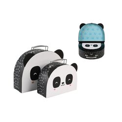 iTotal - Gift Boxes with Handle - Pandastic - 2-pcs Set (XL2875) / Toys