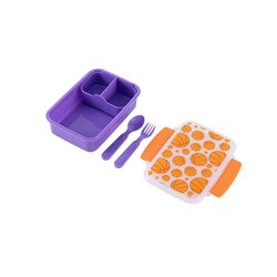 iTotal - Lunch Box with Cutlery - Basketball (ID2024) / Toys