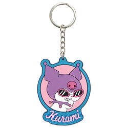Sanrio Rubber Keychain Kuromi 7 cm