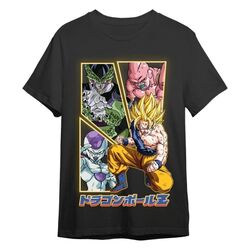 Dragon Ball Z T-Shirt Villains & Goku Black Size M