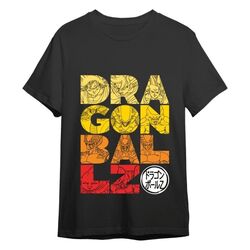 Dragon Ball T-Shirt Letters Black