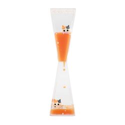 iTotal - Liquid Hourglass Cat - Orange (XL2908) / Toys