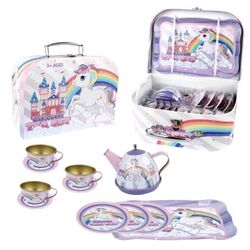 Magni - Tea set in suitcase, with unicorn ( 3905 ) / Toys