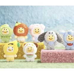 Mini Upset Duck Plush Keychain Wish List Duck 12 cm Blind Box Display (6)