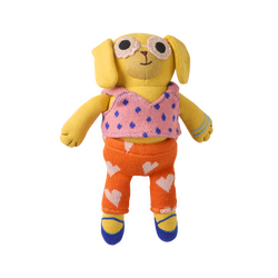Rice - Kids Knitted Soft Toy in Dog Shape - Diana (KITOY-DOG) / Toys