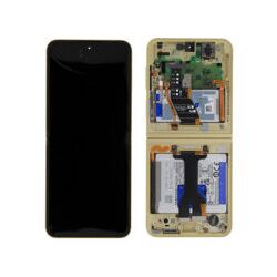 Samsung (GH82-35015B) OLED Touchscreen (incl. Battery) - Yellow, Galaxy Z Flip6; SM-F741B