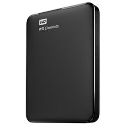Western Digital Elements Portable external hard drive 1 TB 2.5" Micro-USB B 3.2 Gen 1 (3.1 Gen 1) Black