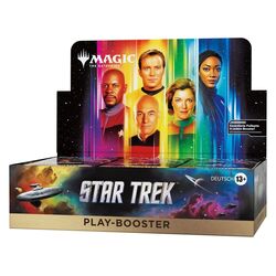 Magic the Gathering Star Trek Play Booster Display (30) german
