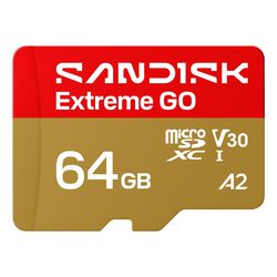 SanDisk Extreme GO 64 GB MicroSDXC UHS-I