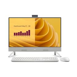 DELL EC27250 Intel Core 7 150U 68.6 cm (27") 1920 x 1080 pixels Touchscreen All-in-One PC 16 GB DDR5-SDRAM 1 TB SSD Windows 11 Pro Wi-Fi 6E (802.11ax) Pearl, White
