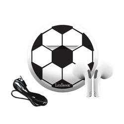 Lexibook - Football In-Ear Bluetooth® earbuds with charging storage case (HPBT05FO) / Toys
