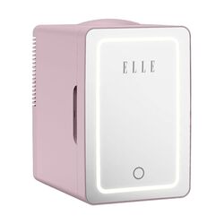ELLE Home ESDAFX08PUEU 8L  Mini Fridge with LED Makeup Mirror Purple