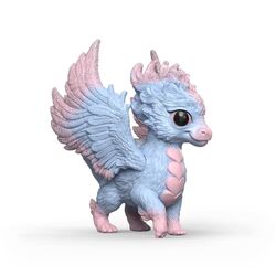 Schleich - Bayala - Baby Crystal Dragon (70844) / Toys