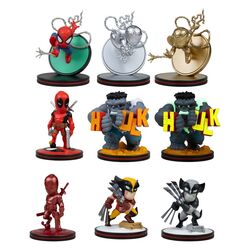Marvel Q-fig Mini Figures Assortment (10)