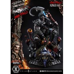 Dark Nights: Death Metal Museum Masterline Statue 1/3 Lobo Batman: Batman Who Frags Deluxe Bonus Version 81 cm