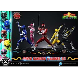 Mighty Morphin Power Rangers Premium Masterline Set of 5 Statues 1/4 Deluxe Version 62 cm