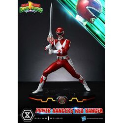 Mighty Morphin Power Rangers Premium Masterline Statue 1/4 Red Ranger 62 cm