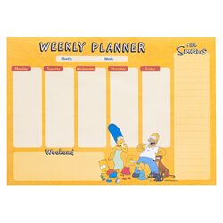 The Simpsons Weekly Planner A4