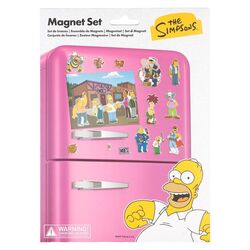 The Simpsons Figures Magnet Set Citizens