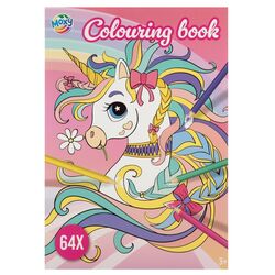 Moxy - Coloring Book A4 64 Pages - Unicorn (150129) / Toys