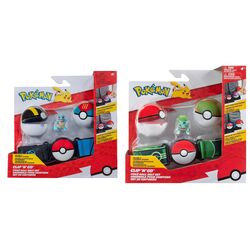 Pokémon - Clip N Go Belt Set Squirtle or Bulbasaur / Toys