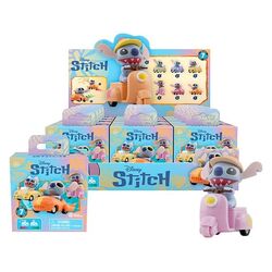 Disney Zoom Hero Pullback Vehicles with Figures Lilo & Stitch Series 2 Blind Box Display (12)