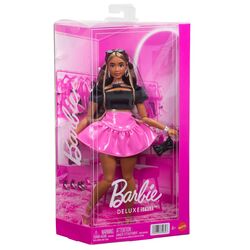 Barbie - Deluxe Style Black Top and Pink Skirt (JJN74) /