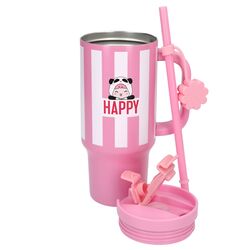 PENFection - To Go Cup With Straw - Pink - 470 ml /