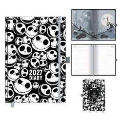 The Nightmare Before Christmas A5 DTP Diary 2027 Skellington Avalanche