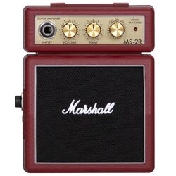 Marshall MS-2 Red - micro guitar amplifier