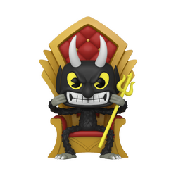 Funko POP Deluxe: Cuphead S3 - Devil in Chair /