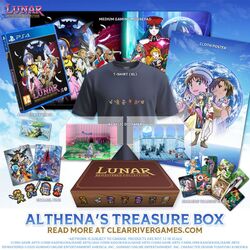 LUNAR Remastered Collection Althena's Treasure Box (Game Included in Bundle) / PlayStation 4