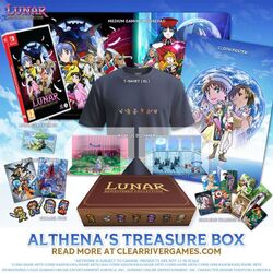 LUNAR Remastered Collection Althena's Treasure Box (Game Included in Bundle) / Nintendo Switch