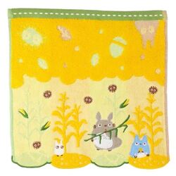 MY NEIGHBOR TOTORO - Corn and Totoro - Mini Towel 25x25cm