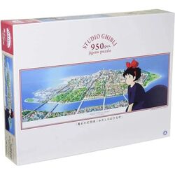 KIKI'S DELIVERY SERVICE - Town of Koriko - Panorama Puzzle 950P