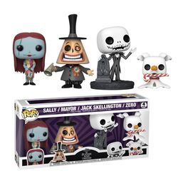 NIGHTMARE BEFORE CHRISTMAS - POP Disney - 4PK
