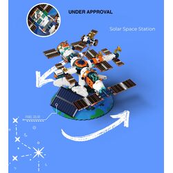 POP SERIES - Construction Kit - Solar space station  - 302pc