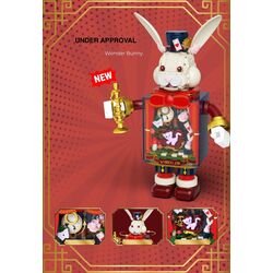 POP SERIES - Construction Kit - Wonder Bunny - 500pc